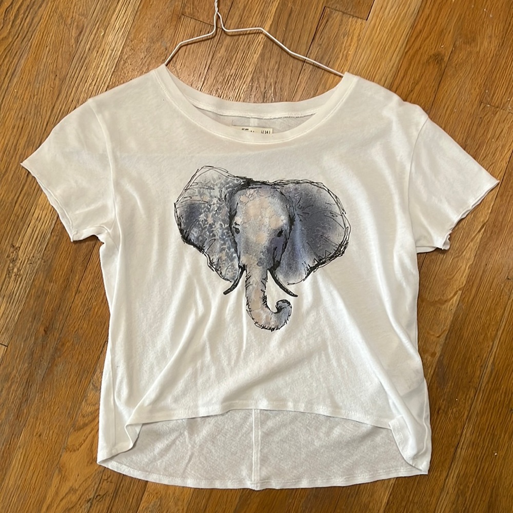 Cute Elephant Shirt Girls